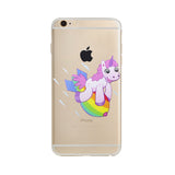 Coque Iphone Licorne ARC-EN-CIEL