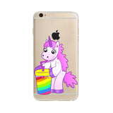 Coque Iphone Licorne ARC-EN-CIEL