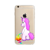 Coque Iphone Licorne ARC-EN-CIEL