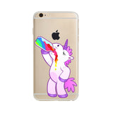 Coque Iphone Licorne ARC-EN-CIEL