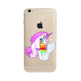 Coque Iphone Licorne ARC-EN-CIEL