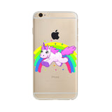 Coque Iphone Licorne ARC-EN-CIEL
